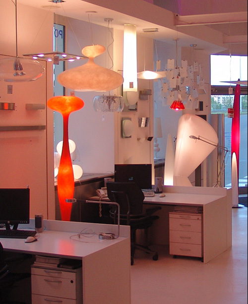 Prodej osvětlení a poradenství architekta